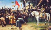 Mihaly Munkacsy The Conquest of Hungary oil painting on canvas